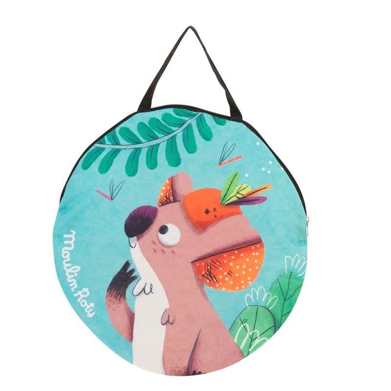 Tente de Jeu Dans la Jungle, dans la jungle moulin roty multicolore 0x104x140 a-h-2021 — vue 2 sur 2