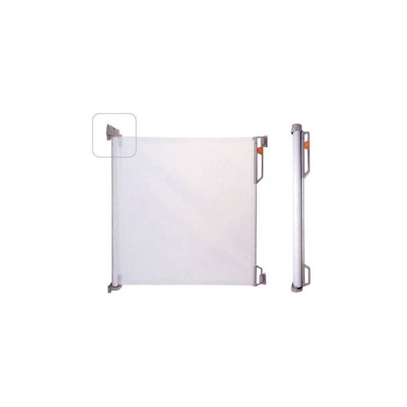 Barriere de Porte Compact Milk 0-140 Cm, quax blanc 8,5x0,5x93h quax blanc 8,5x0,5x93h