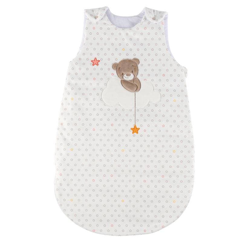 Gigoteuse Velours 70cm, mia&basile nattou blanc h-19