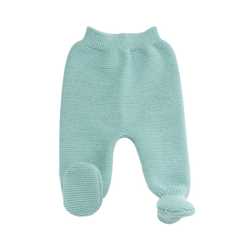 Pantalon Maille 0/1m, trois kilos sept vert sauge 0/1m trois kilos sept — vue 2 sur 3