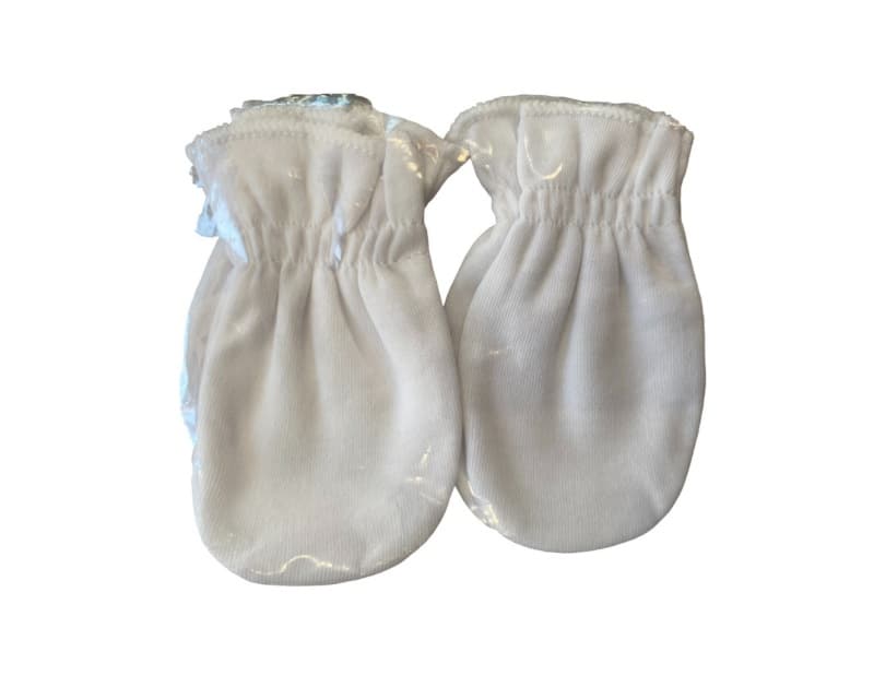 Lot de 2 Moufle Blanc
