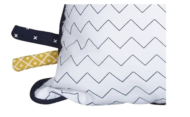Coussin Rectangulaire, hello textile sauthon baby deco 32 x 20 x 58,5 — vue 2 sur 3