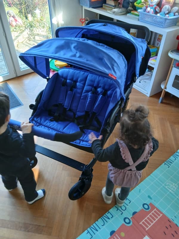 Poussette 4 Places Lidoo Lite, artic blue familidoo — vue 8 sur 10