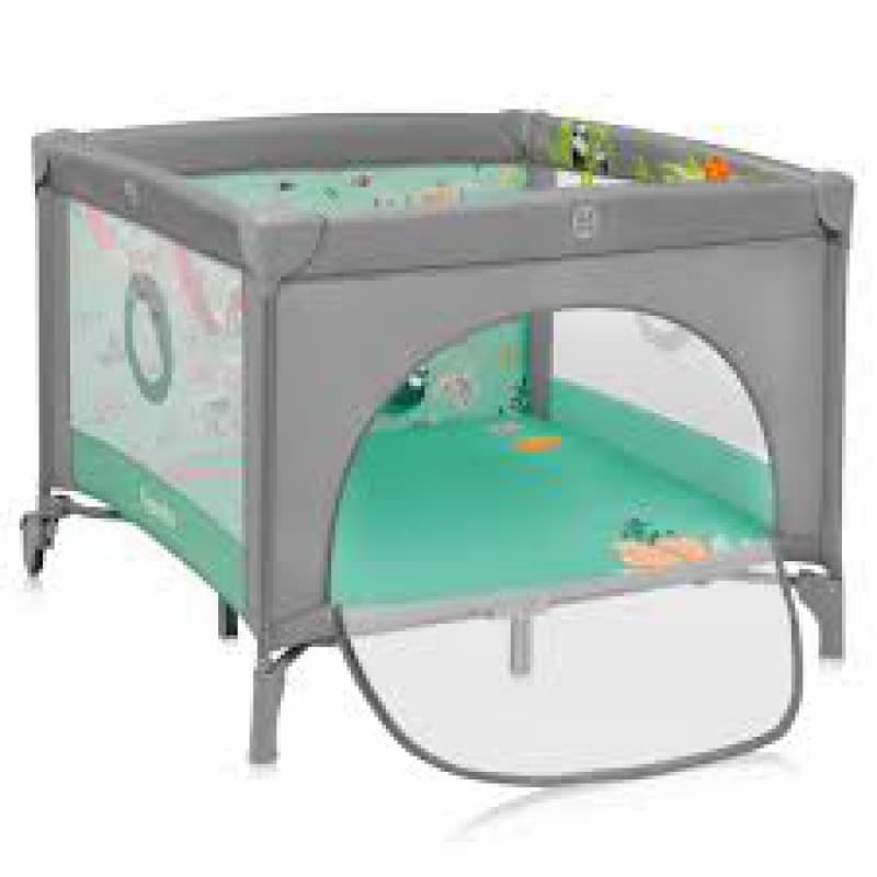 Parc Bebe Mille Plus, gris vert lionelo — vue 1 sur 3