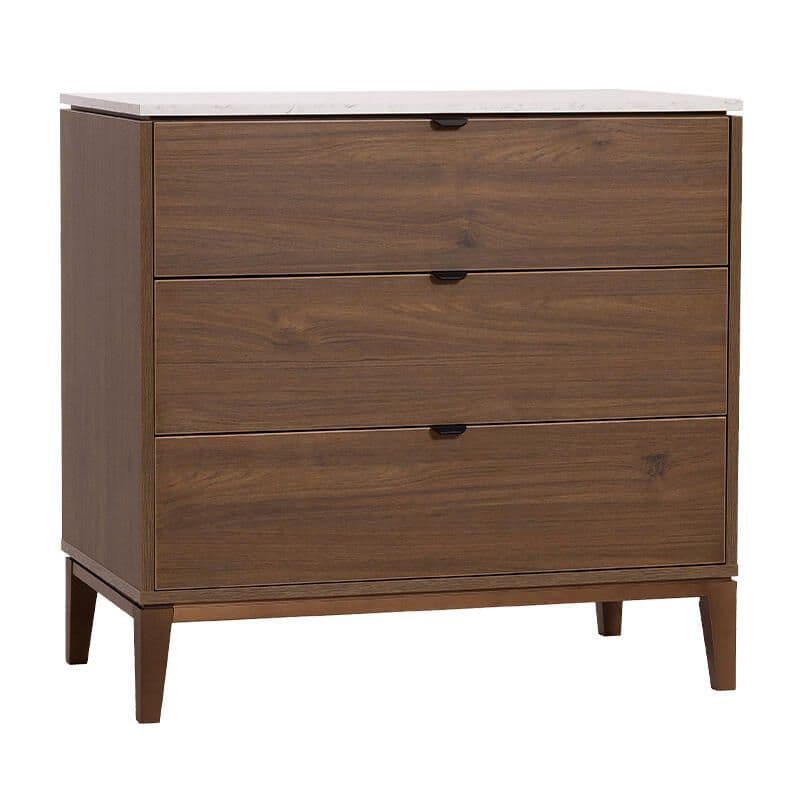 Commode avec 3 Tiroirs, noyer milan nina bien 26/01