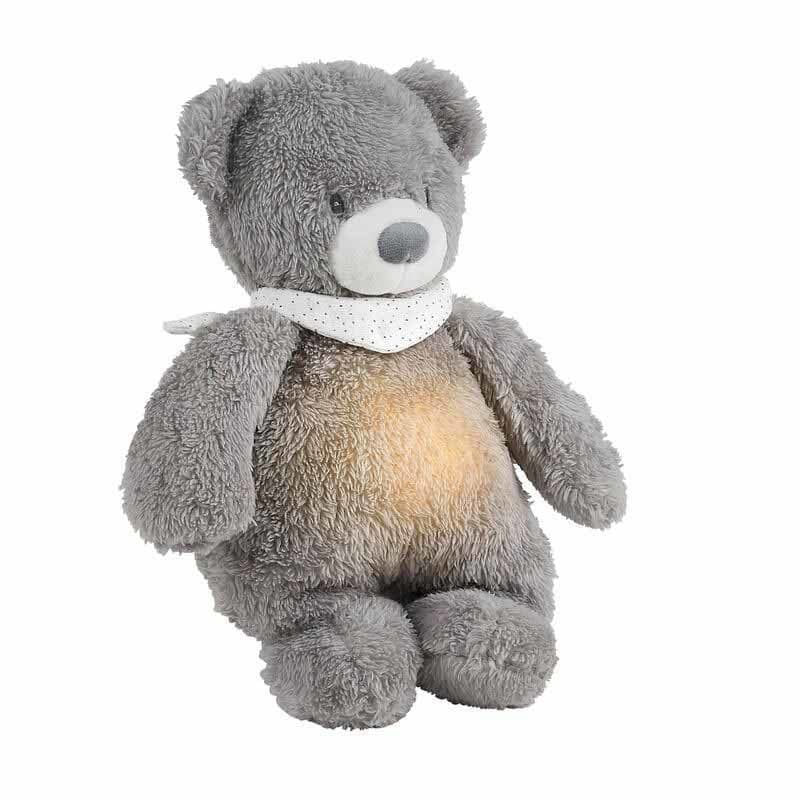 Sleepy Veilleuse Peluche Ours Gris, veilleuse e-22 — vue 1 sur 2