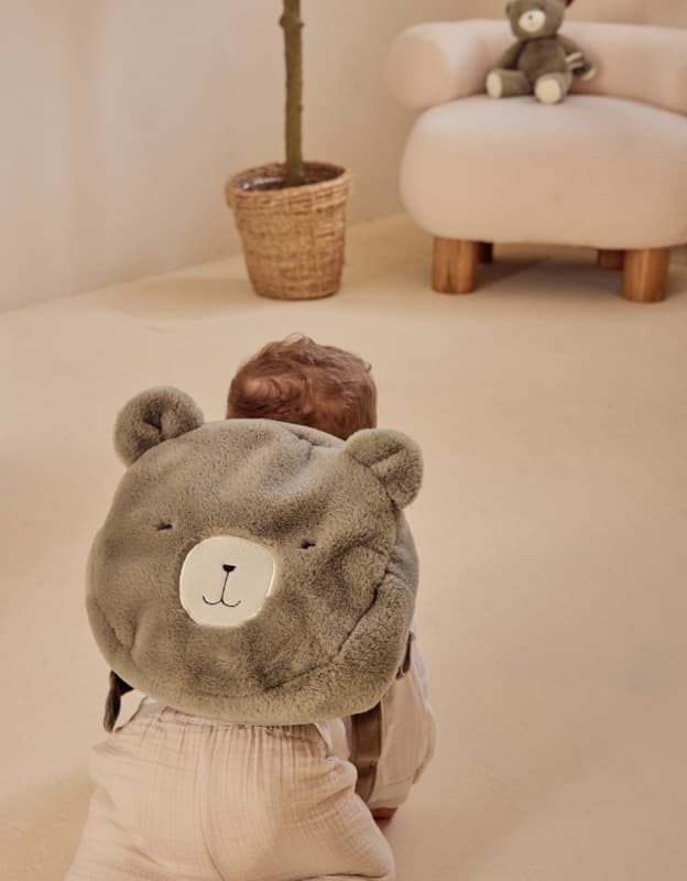 Sac a Dos, orso fluffy orso lily noukie's permanent — vue 6 sur 6