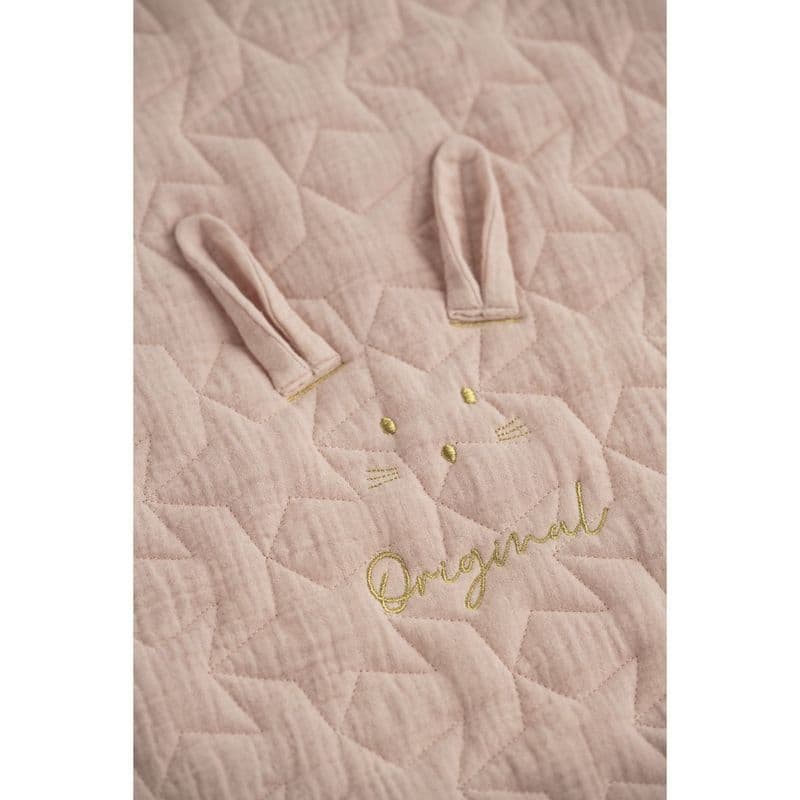 Edredon Lit Ovale 140x70 Quartz, original rose quartz rose quartz 100 x 140 x 2 — vue 2 sur 2