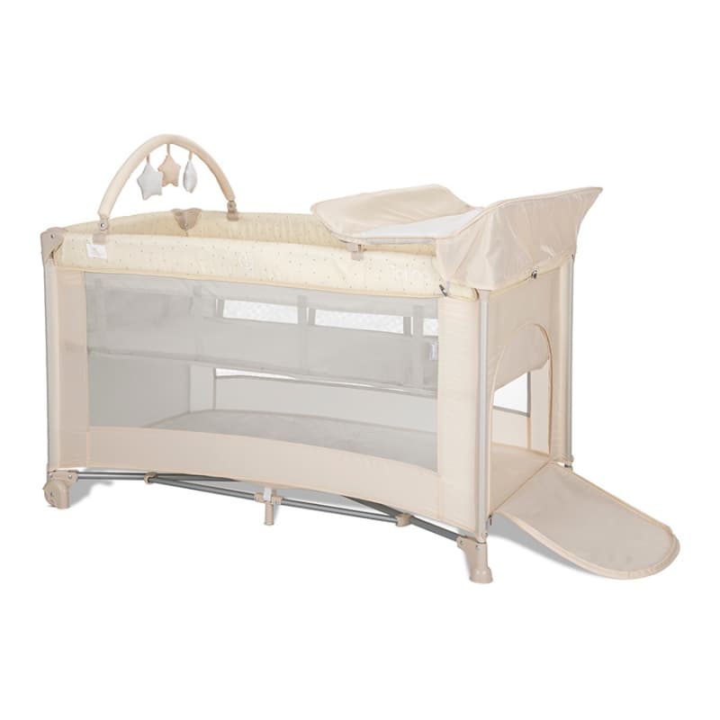 Lit Parapluie Torino 2hauteurs + Accessoires, beige lorelli 2026 — vue 2 sur 6