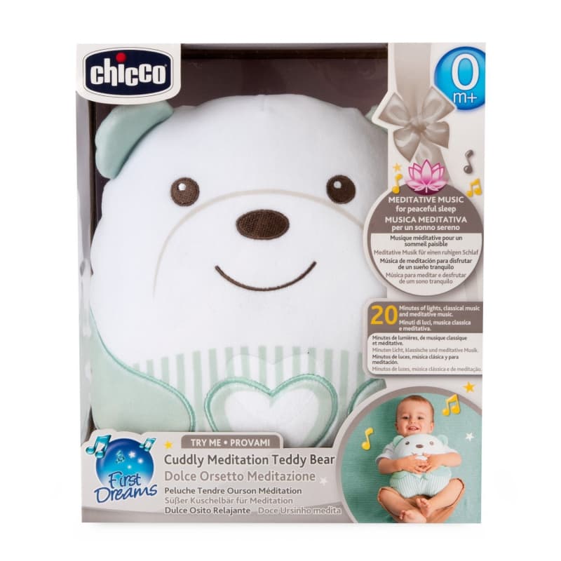 Peluche Tendre Ourson, vert chicco 25/02 — vue 5 sur 5