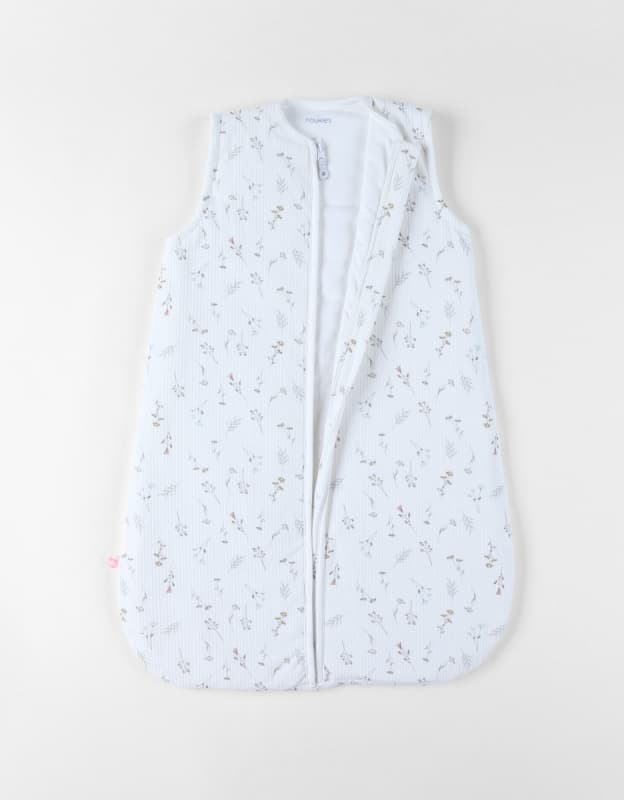 Gigoteuse Jersey Pointelle Ouatine Pretty Flowers, 70cm mix_match noukie 's permanent — vue 2 sur 4