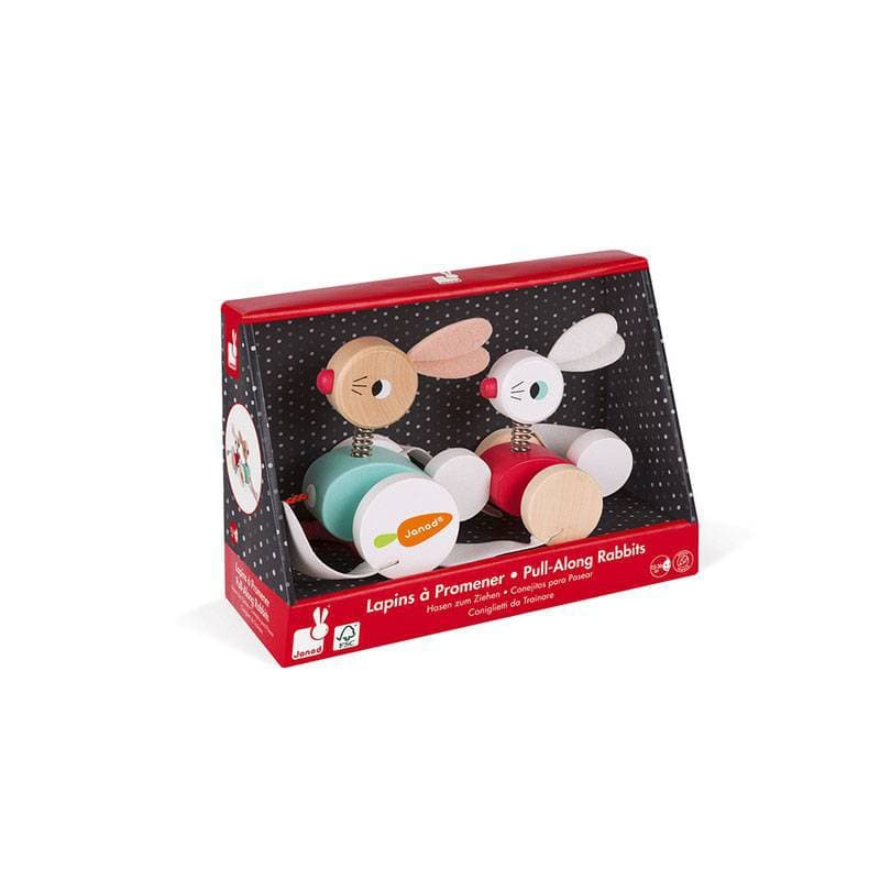 Lapins a Promener Zigolos, jouets d'eveil janod 2022 — vue 1 sur 3