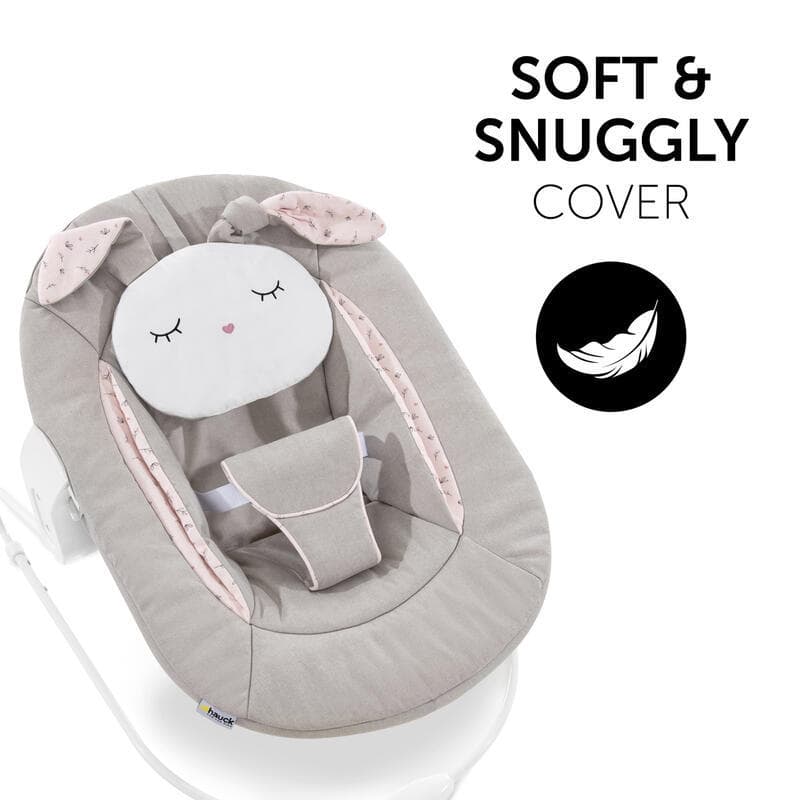 Alpha Bouncer 2in1, hauck powder bunny beige bloom 48,5 x 8,5 x 69,3 2022 — vue 3 sur 4