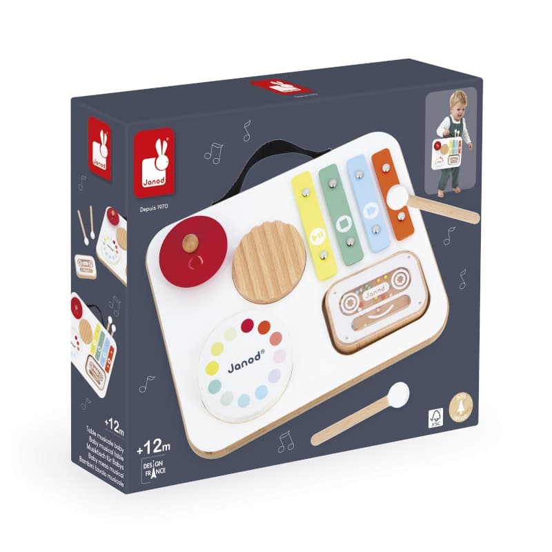 Confetti - Table Musicale Baby, janod — vue 11 sur 11