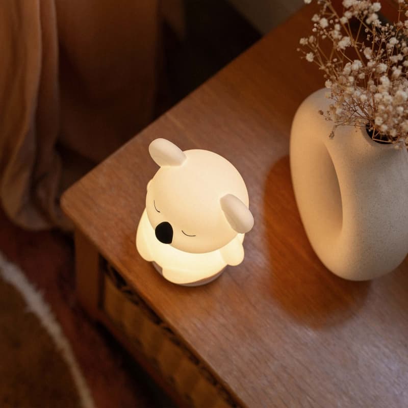 Veilleuse Silicone Bruits Blancs - Koala, blanc 13cm trois kilos sept 24/09 — vue 2 sur 2