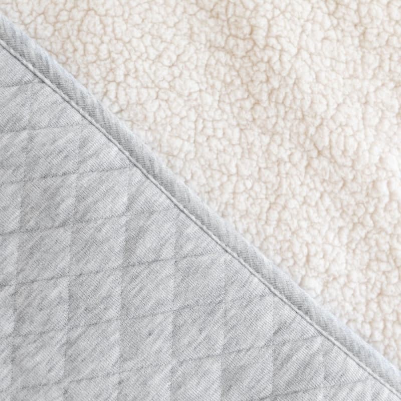 Poncho de Voyage Jersey, grey 9-36m quilt bemini 25/04 — vue 3 sur 3