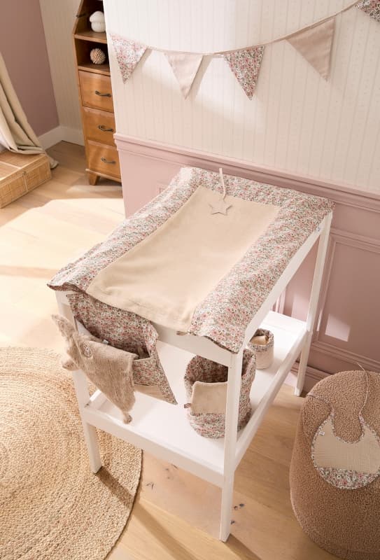 Doudou Fausse Fourrure, liberty galet afternoon tea bb&co per — vue 3 sur 4