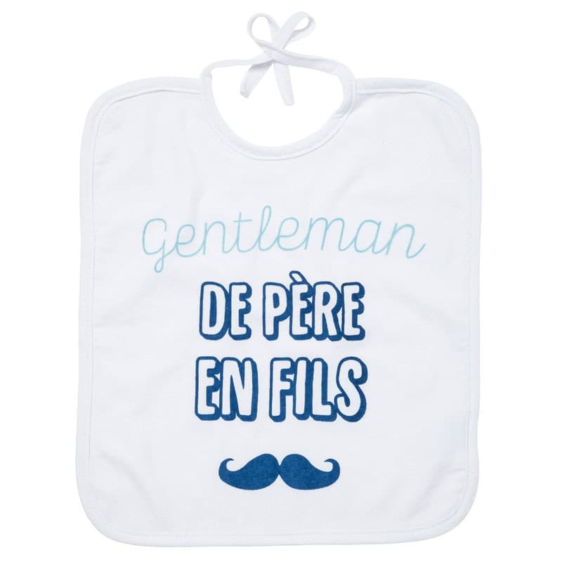 Lot de 2 Bavoirs 1er Age Petit Prince, petit prince babycalin — vue 1 sur 2