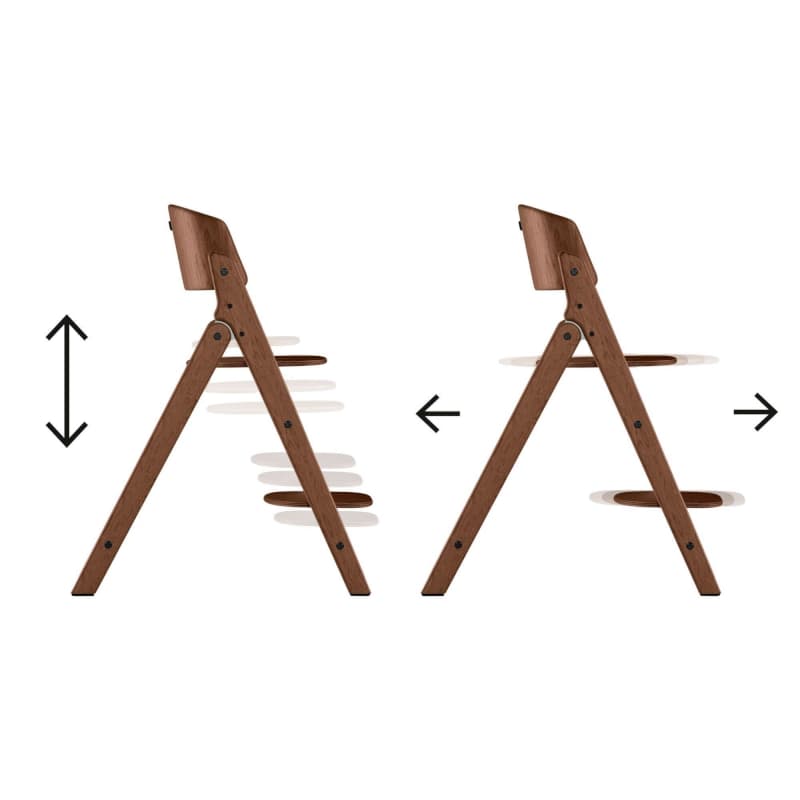 Chaise Click & Fold, natural dark cybex gold cybex 25/10 — vue 3 sur 6