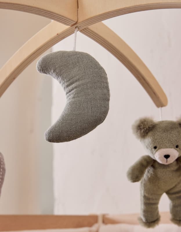 Mobile Musical Bras Bois, fluffy, orso & lily noukie's — vue 6 sur 6