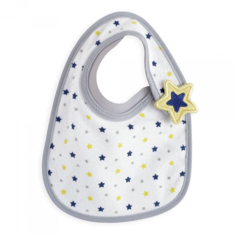 Lot de 2 Bavoirs Bib Up Naissance Garcon, trois kilos sept — vue 1 sur 2