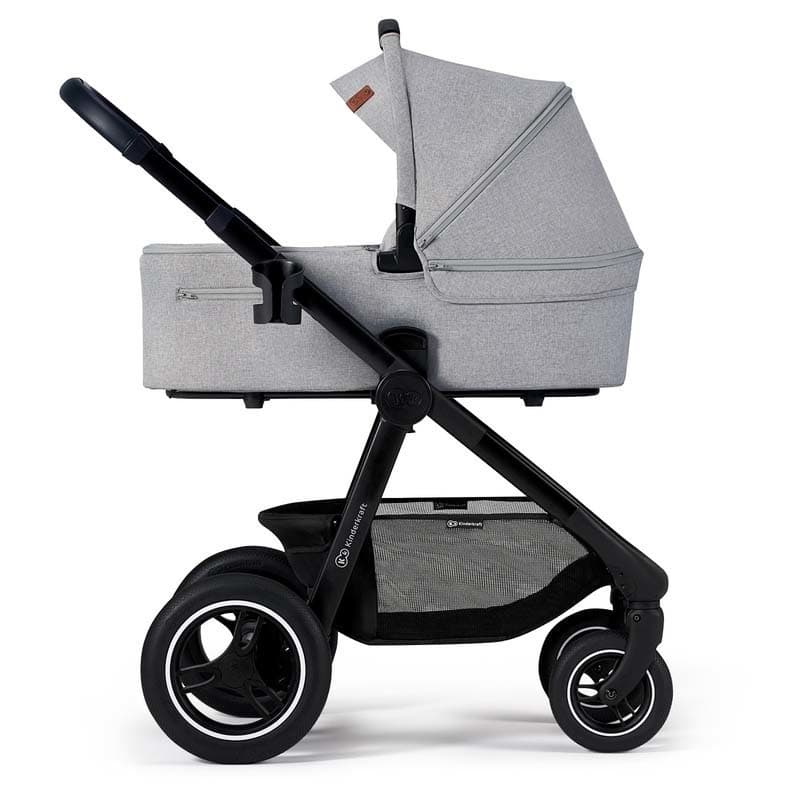 Poussette Kinderkraft Everyday 2 en 1 Light Grey — vue 4 sur 5