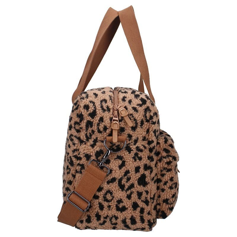 Sac a Langer Sherpa Leopard, caramel kidroom per — vue 2 sur 5