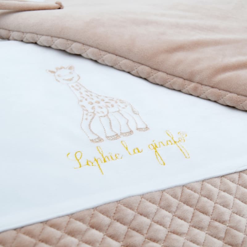 Tour de Lit Adaptable, sophie sophie la girafe ecru 40x180 — vue 4 sur 5