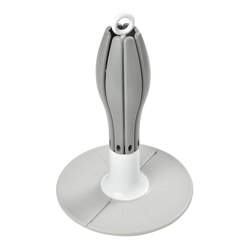 Egoutte Biberon Pliable Flower Grey, repas per — vue 3 sur 4