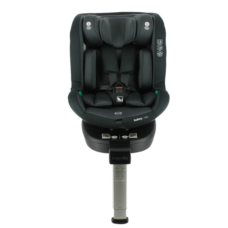 Siege Auto Gr0+/1 I-size Iliah 360, black/grey safety kids black/grey — vue 1 sur 3