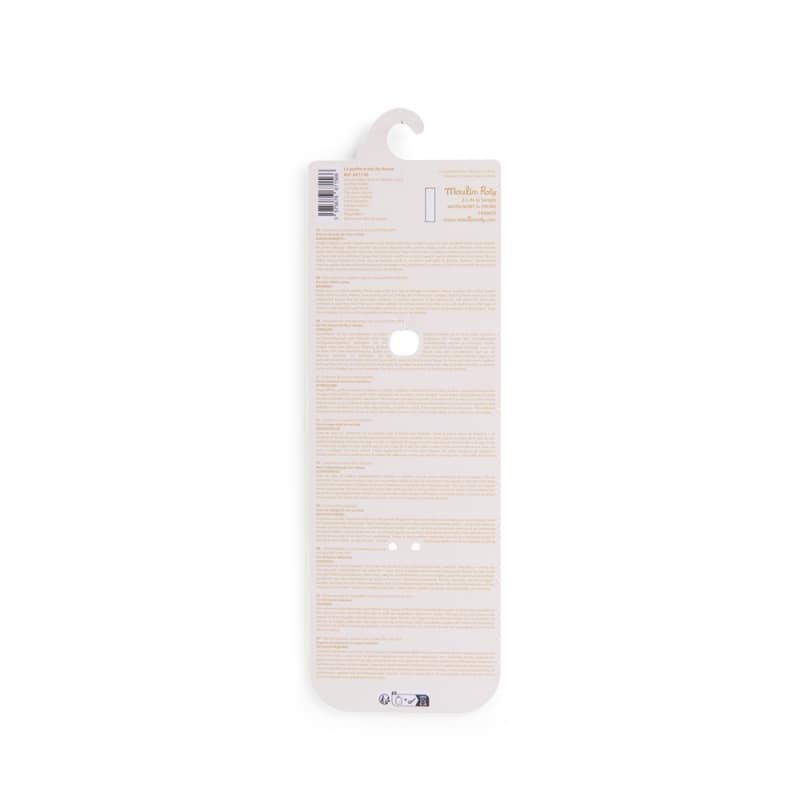 Attache-tetine Bois et Silicone Souris la Petite Ecole de Danse, la petite école de danse moulin roty multicolore 0x0x20 p-e-a-h 2024 — vue 5 sur 5