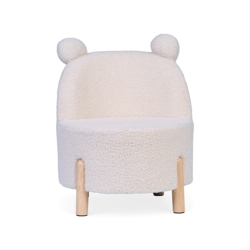 Chaise Enfant Teddy, ecru childhome — vue 2 sur 5