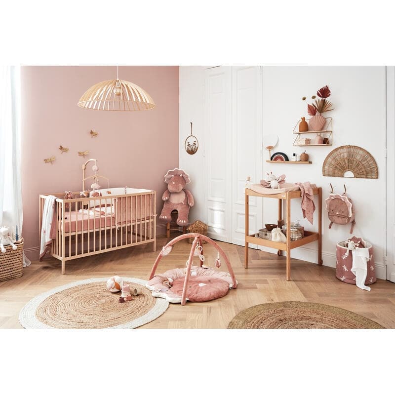 Pop Gigoteuse 100cm Mousseline, popsie noukies rose permanent — vue 2 sur 2