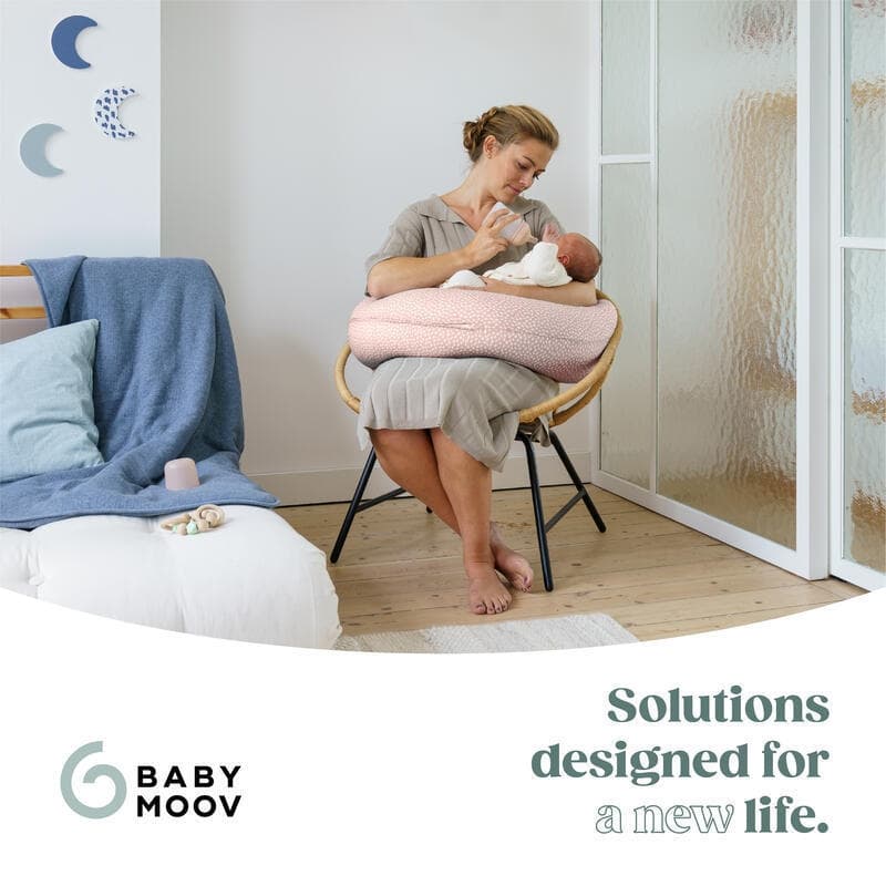 Coussin de Maternite Doomoo Buddy Cloudy Pink, confort babymoov — vue 7 sur 7