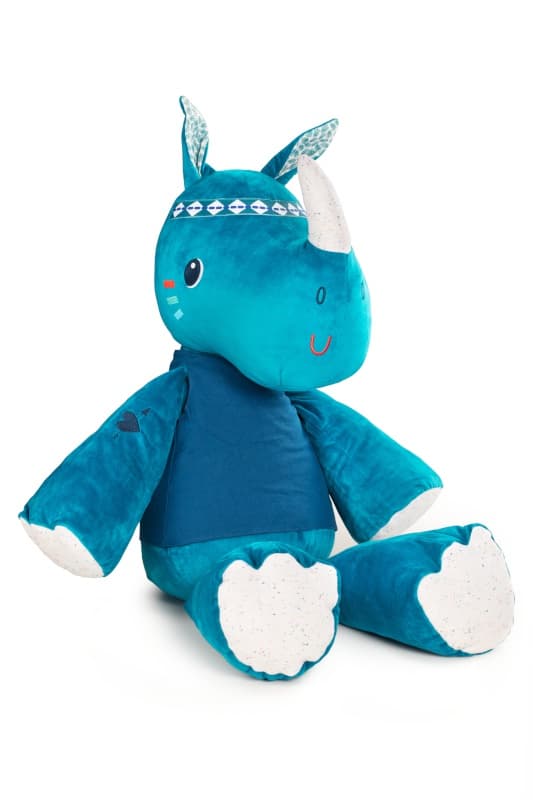 Marius Grande Peluche Rhino, marius lilliputiens 2022 — vue 3 sur 3