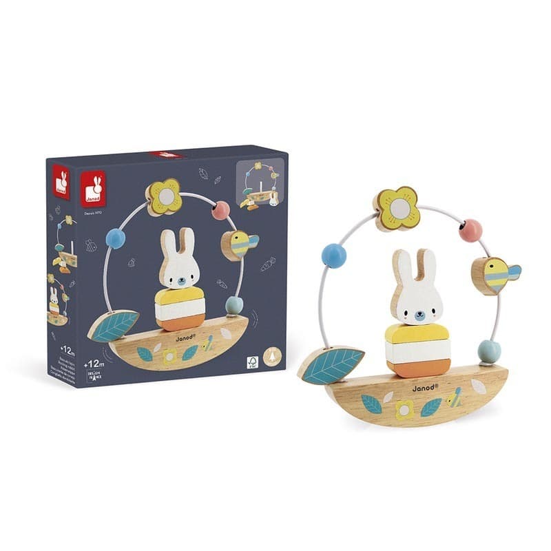 Pure - Looping Basculo Lapin, multicolore — vue 2 sur 4