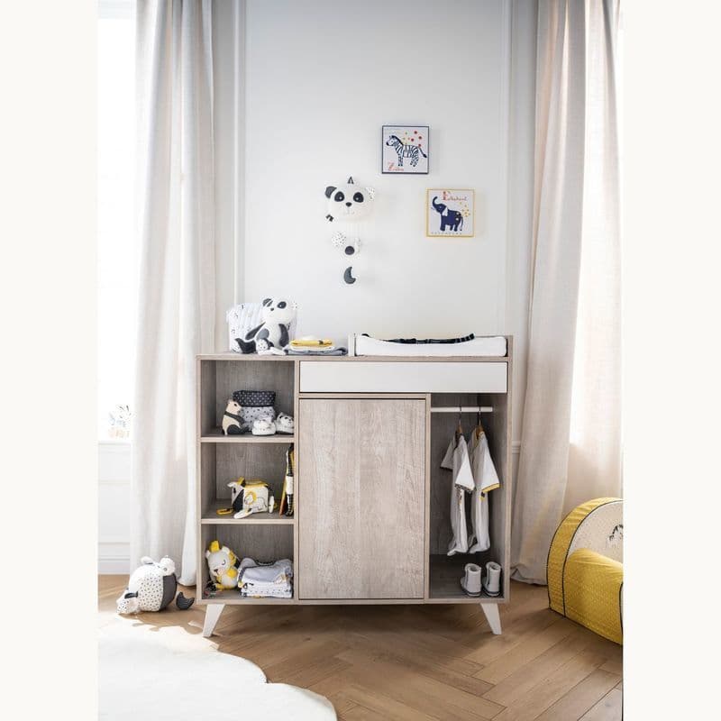 Commode a Langer Evolutive en Bureau Nova Gris Loft Nova Gris Loft, sauthon — vue 5 sur 5