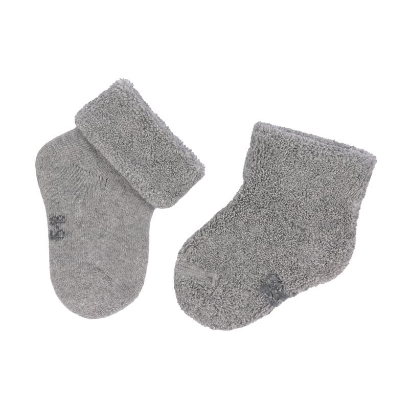 Lot de 3 Chaussettes Bebe Gots Gris, Taille: 15-18, lässig gris — vue 3 sur 3