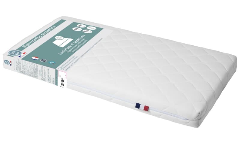 Matelas Lit 24kg/m3 Dehoussable, second life little band multicolore 70x140x12cm 2022