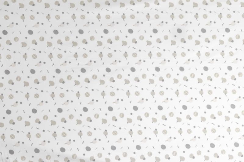 Set Draps Housse Coton Next2me, confetti chicco 25/06 — vue 2 sur 2