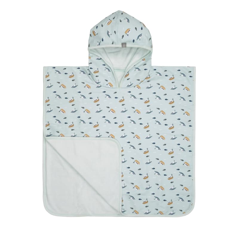 Poncho de Plage Garcon Bateau, splash&fun lässig menthe 12 - 36 mois, taille 80/98 e-21