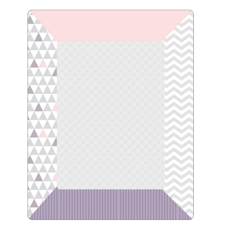 Tapis de Parc Confettis Rose 75x95cm, bebe9creation confettis