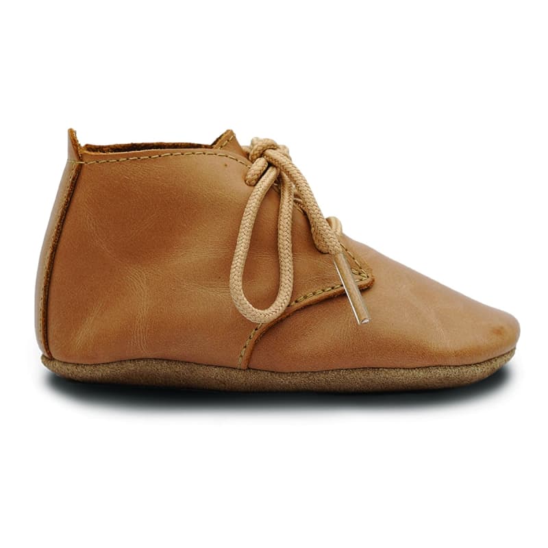 Chaussons en Cuir Bobux Soft Soles Giants, bobux bottine à lacets desert caramel xl per