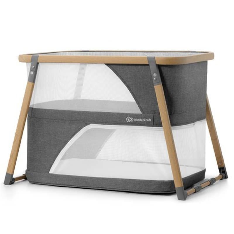 Lit de Voyage 2 en 1 Kinderkraft Sofi Grey, kinderkraft gris