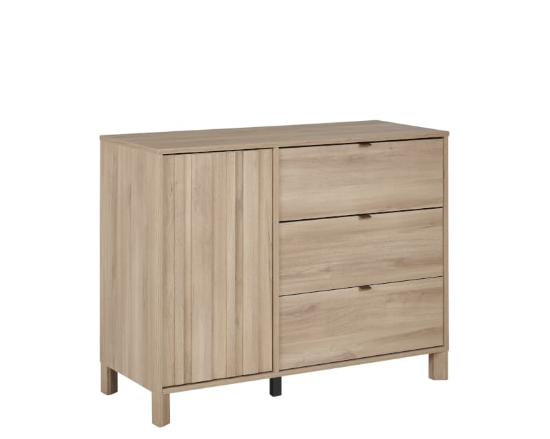 Commode 1 Porte 3 Tiroirs, calypso 24/10 — vue 1 sur 5