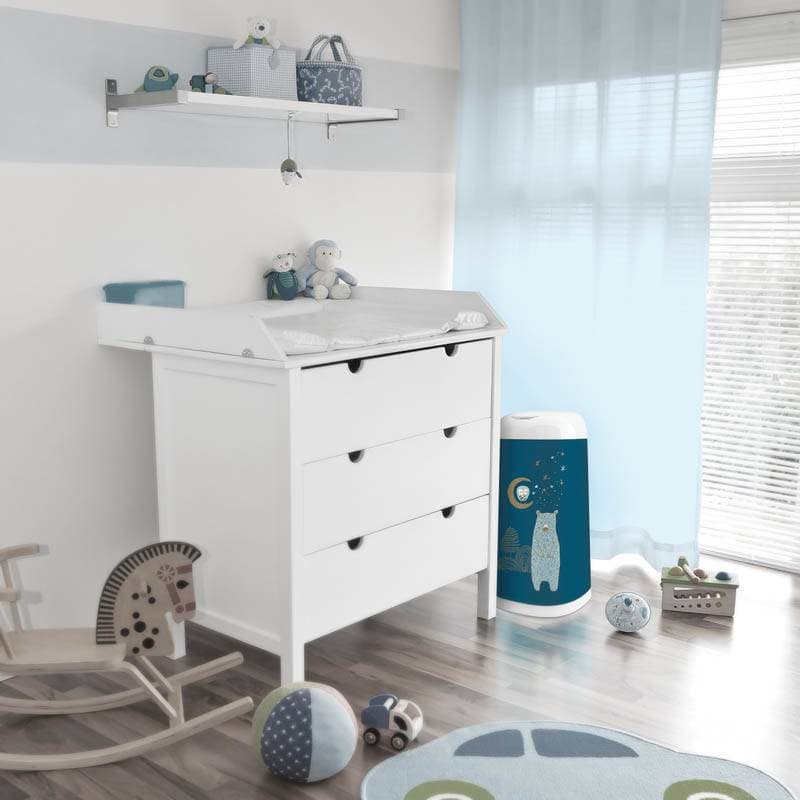 Housse pour Poubelle Dress Up, royaume des neiges angelcare bleu — vue 4 sur 4