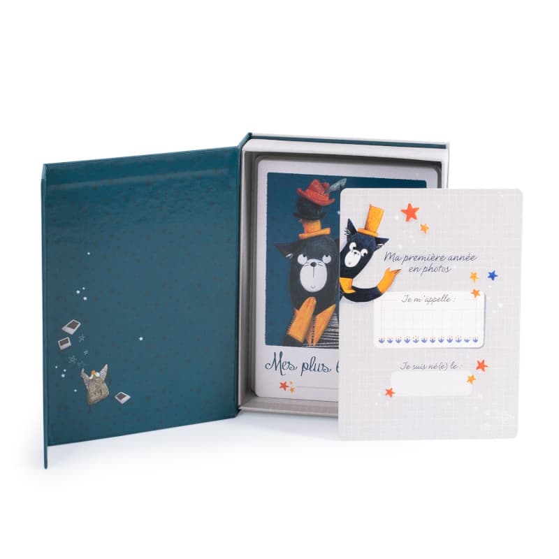 Cartes Mes 12 Premiers Mois les Moustaches (30 Cartes), les moustaches 2021 — vue 2 sur 3