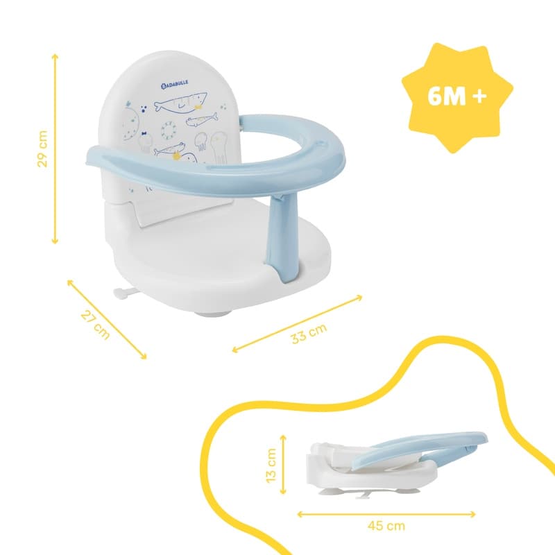 Fauteuil de Bain Pliable, babymoov france bleu — vue 1 sur 4