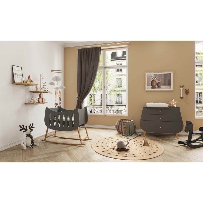 Berceau Trapeze Antrachite 50x80