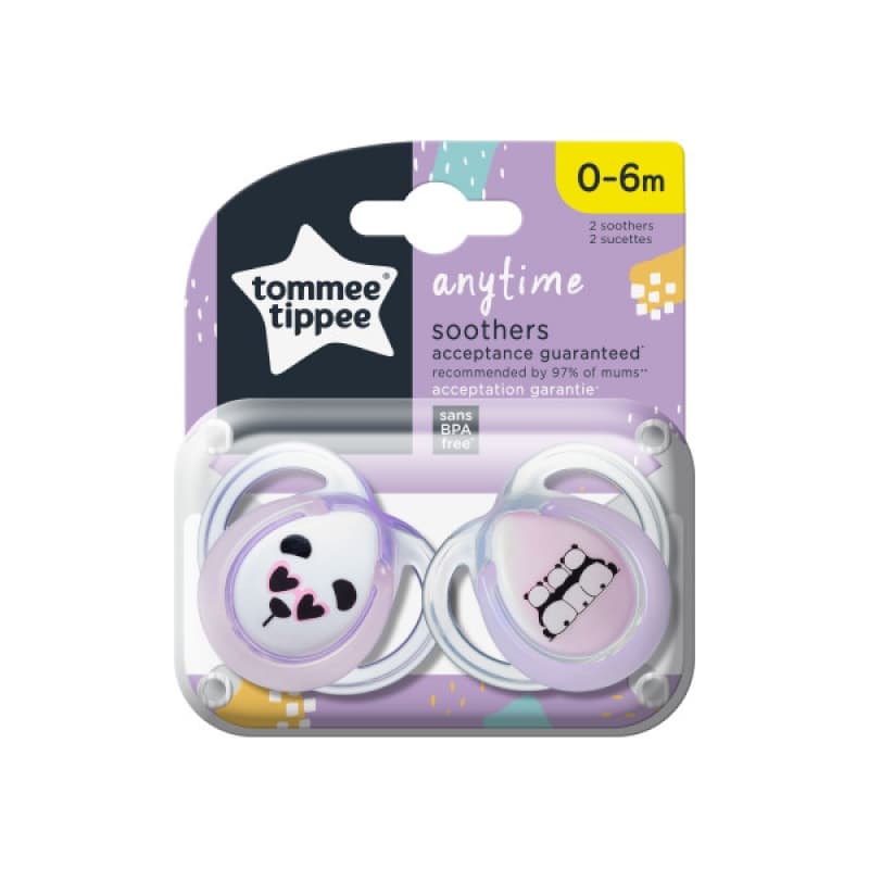 Sucette Ctn Classique 0-6m Mixte X2, tommee tippee 0-6m — vue 6 sur 6